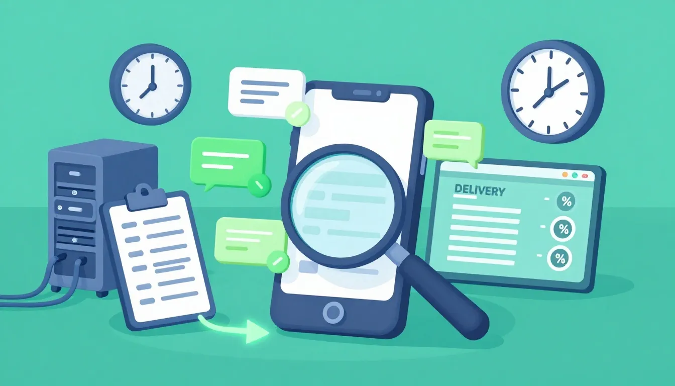 Как проверить, дошло ли сервисное SMS до клиента?